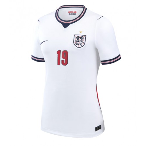 England Ollie Watkins #19 Replika Hemmatröja Damer VM 2026 Kortärmad